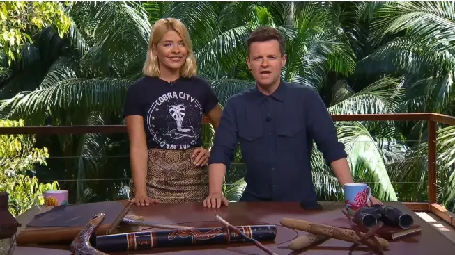 Get A First Look At Holly Willoughby And Declan Donnelly In The Jungle