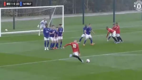 Fans Think 'Wayne Rooney' Is Secretly Playing In Manchester United Youth Team