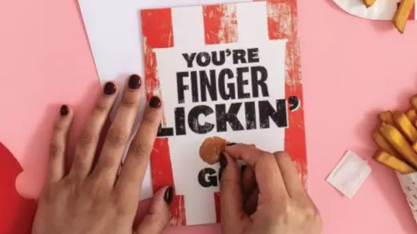 Moonpig Is Selling KFC Scratch N Sniff Cards That Smell Like Fried Chicken 