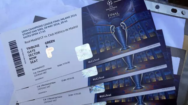 Average Price For Champions League Final Ticket Is Staggering £272