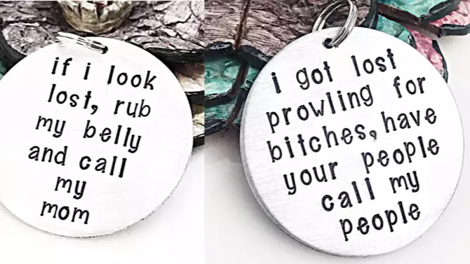 These Sassy Dog Tags Are Ideal For Disobedient Pooches