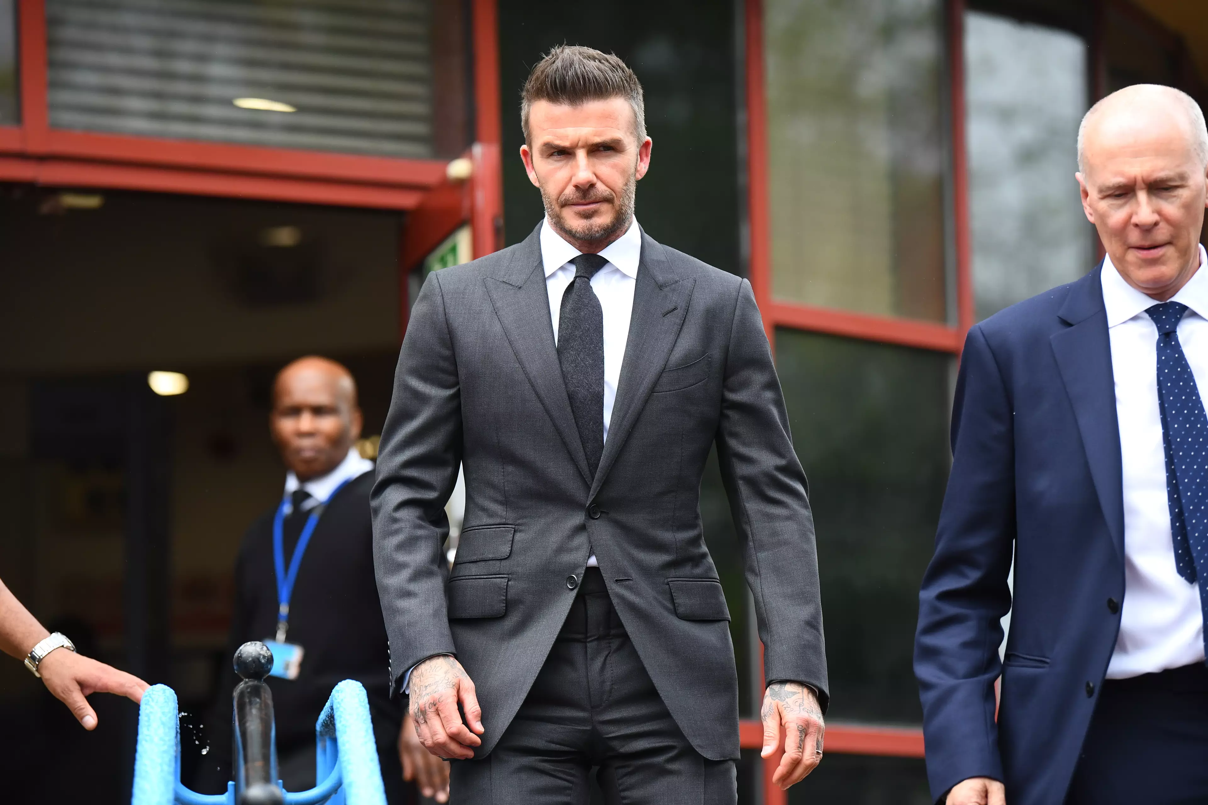 Beckham was given six points on his licence and banned from driving for six months.