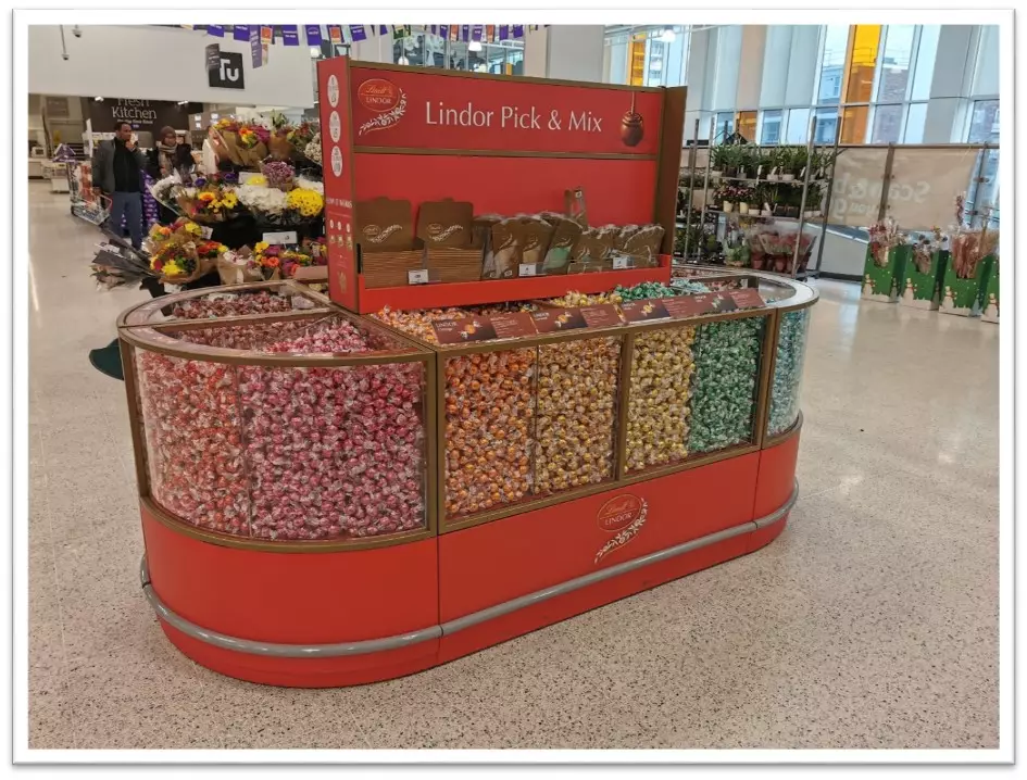 There are 72 stores that will have the pick and mix available across the country. (