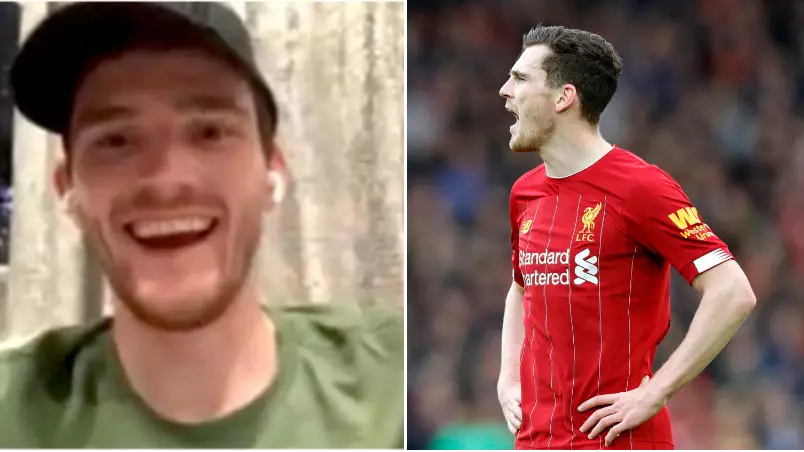 Liverpool's Andy Robertson Names The Premier League Star Who 'Ripped Him Apart' This Season