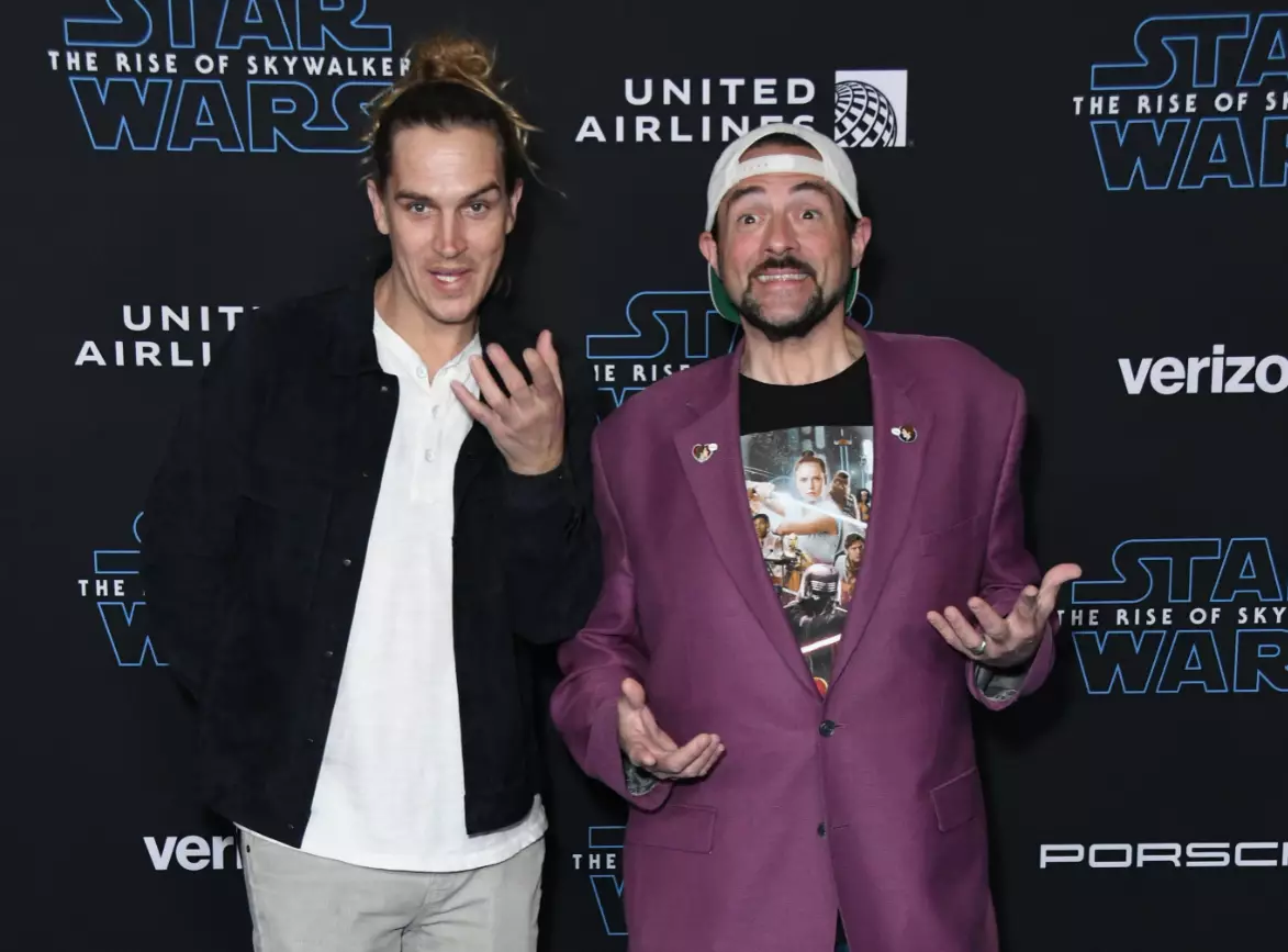 Kevin Smith and Jason Mewes.