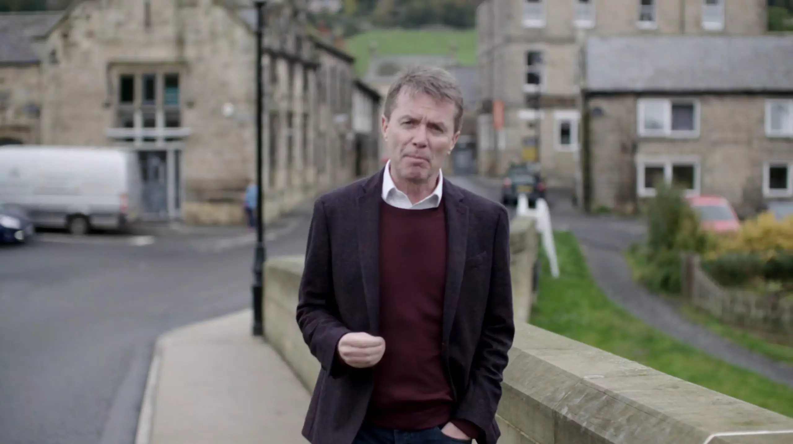 Nicky Campbell tells the story for ITV (