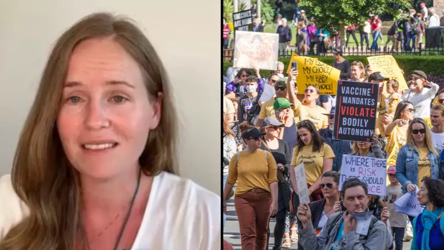 Telegram/Reignite Democracy Australia. Robert Wallace / Wallace Media Network / Alamy Stock Photo.