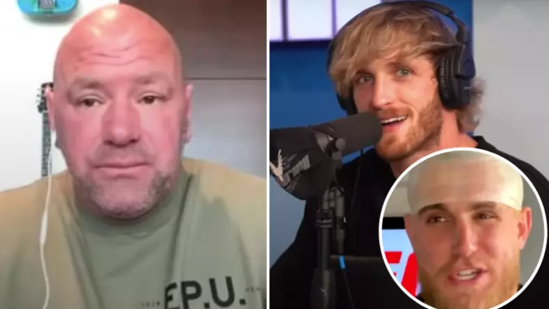 Logan Paul Sends Message To Dana White After Brother Jake Called Him A 'Bald B****'