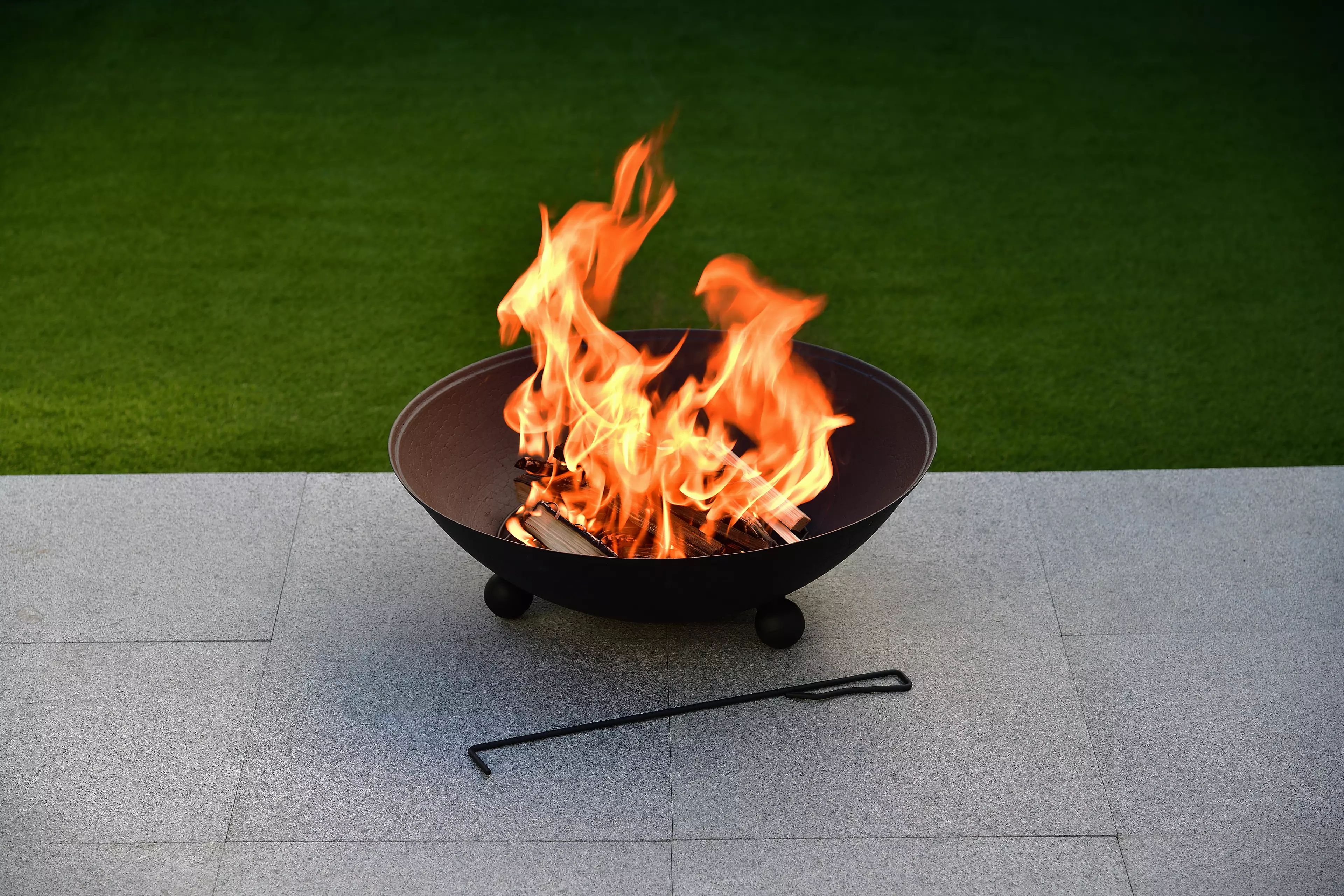 The Chicago Bowl fire pit (