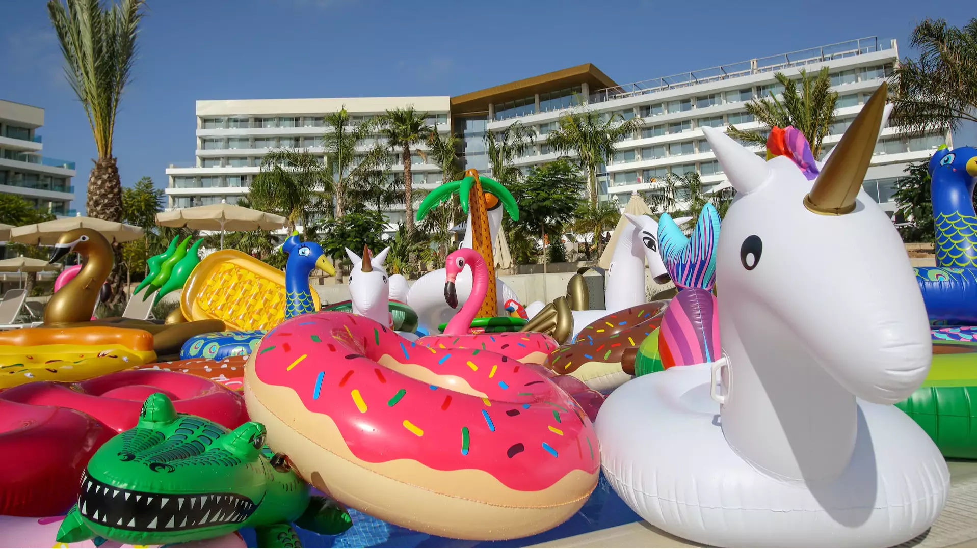 Spanish Hotel Sets Up 'Sanctuary' For Abandoned Inflatables 