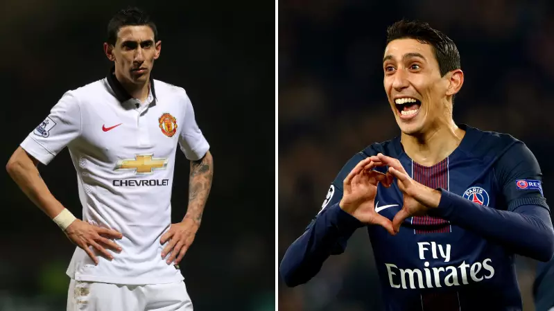 Angel Di Maria Speaks To PSG Teammate About Time At Manchester United