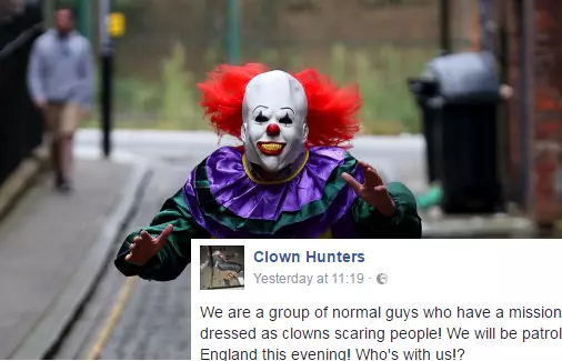 Clown Hunting Vigilantes Are Being Setup To Stop The Clowns