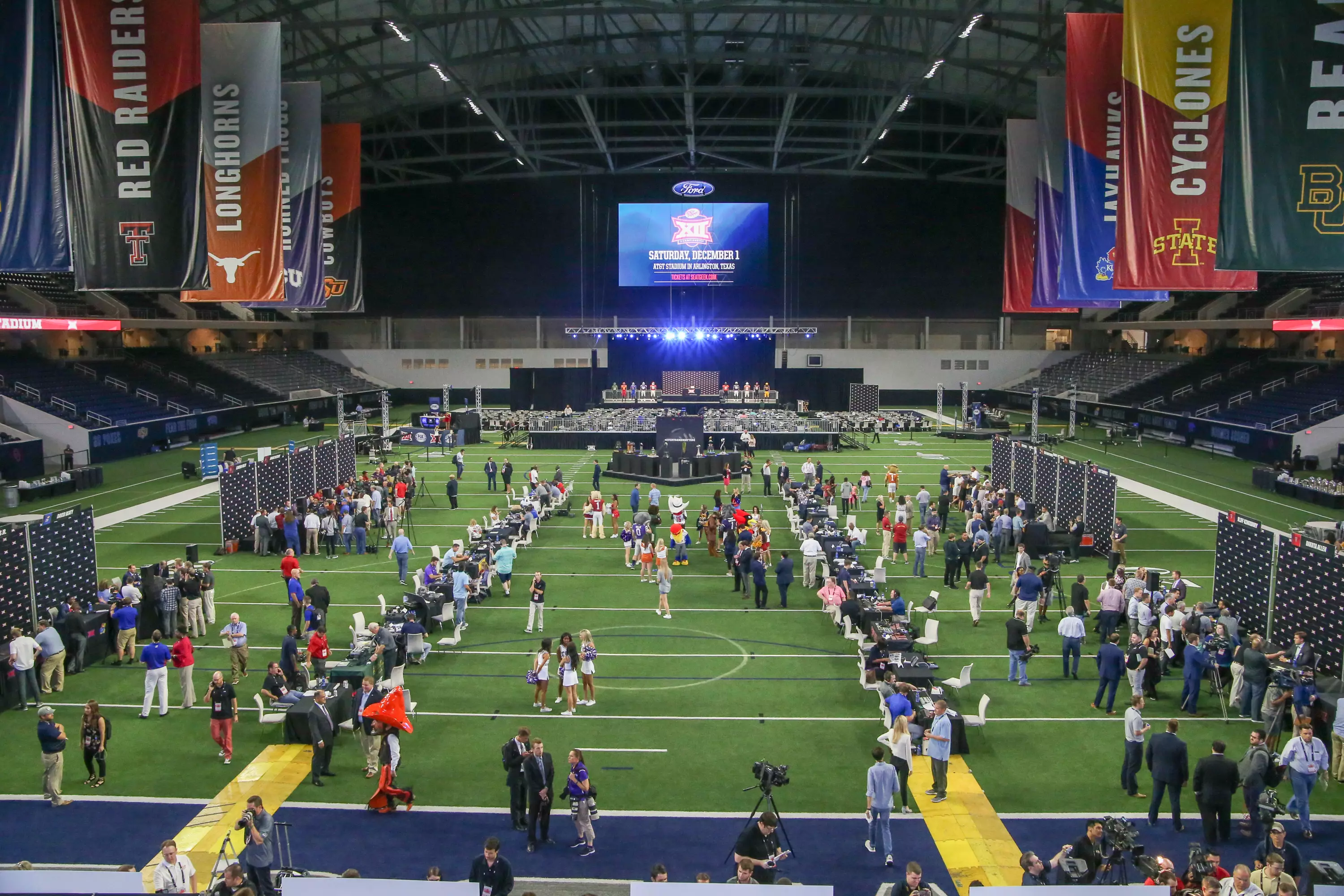 The Star in Frisco, Texas cost $1.5bn to build and has a 12,000-seat stadium inside