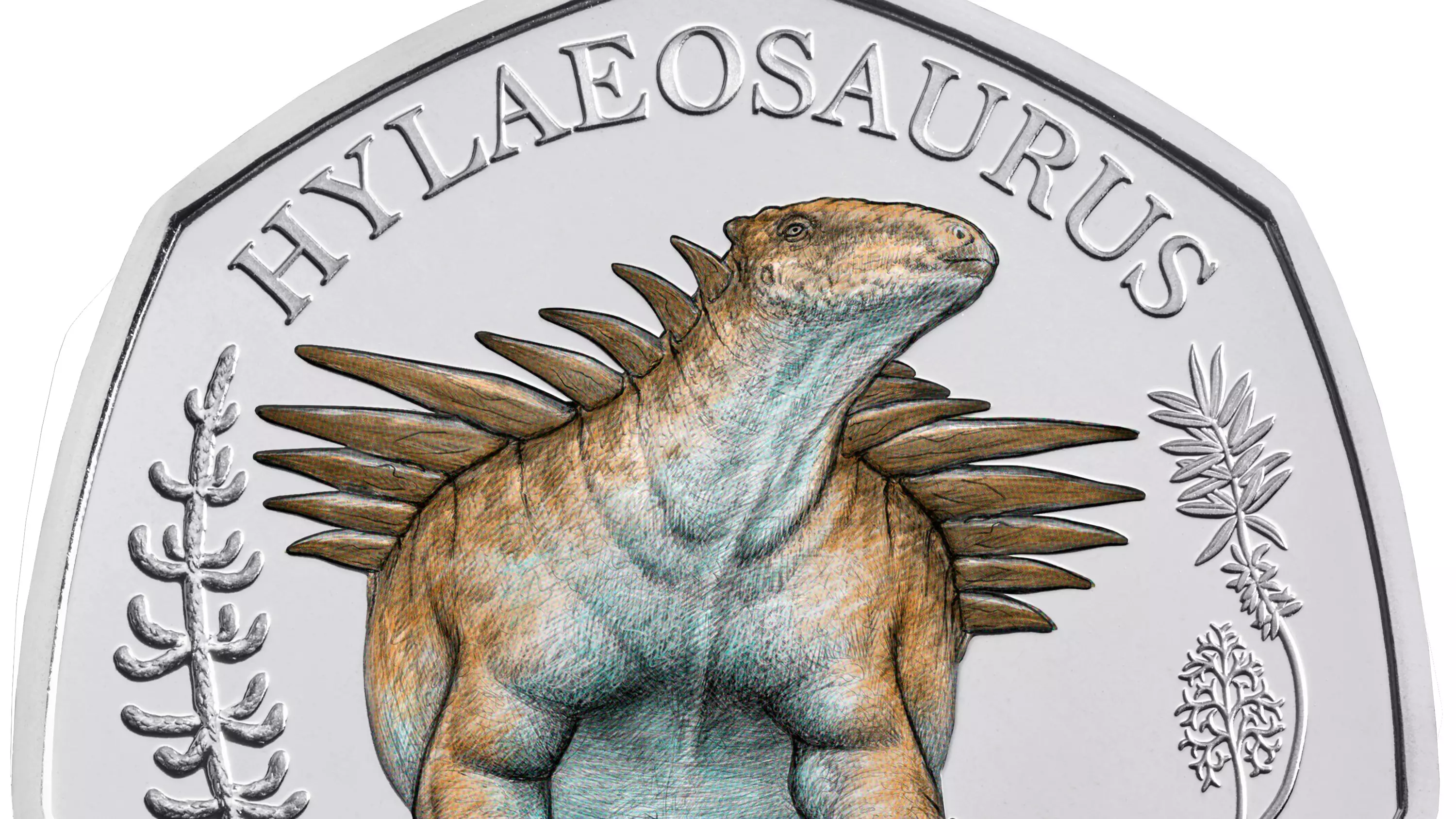 Royal Mint Releases Final 50p Coin In Its Dinosauria Collection