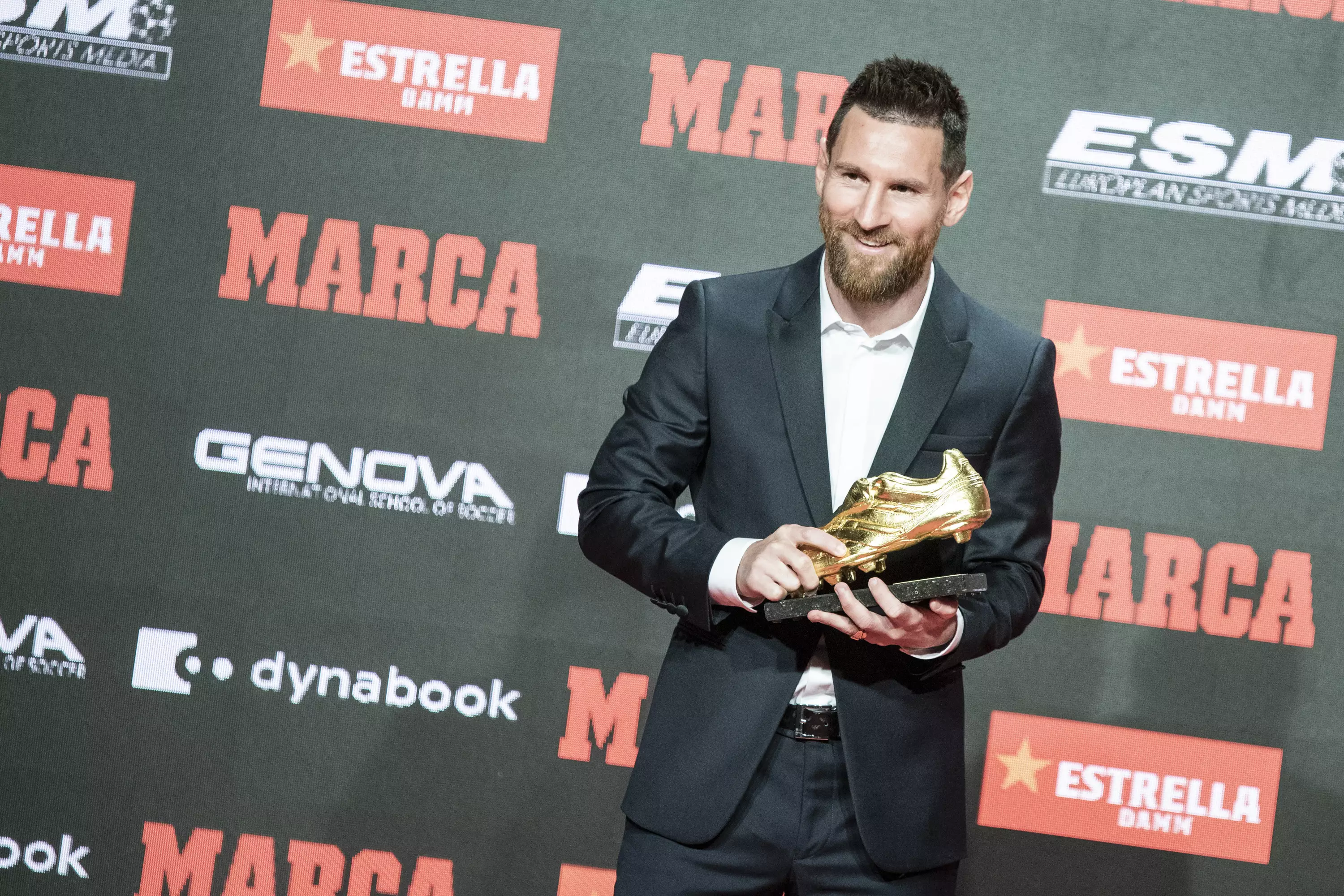 Another incredible year for Messi in which he won another European Golden Shoe. Image: PA Images