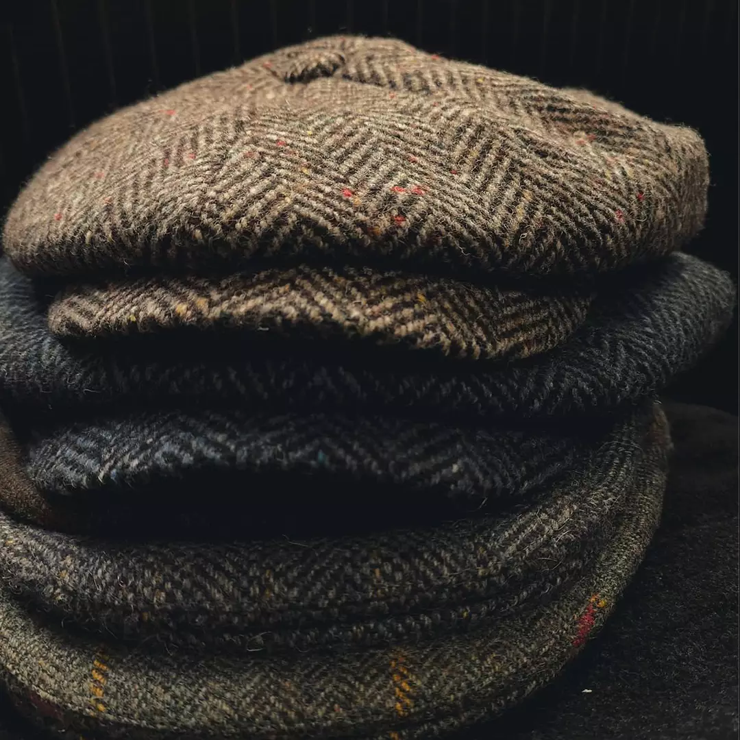 Magee Donegal Tweed Flat Cap