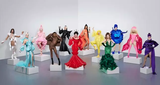 12 Drag Race Queens are looking to take the crown (