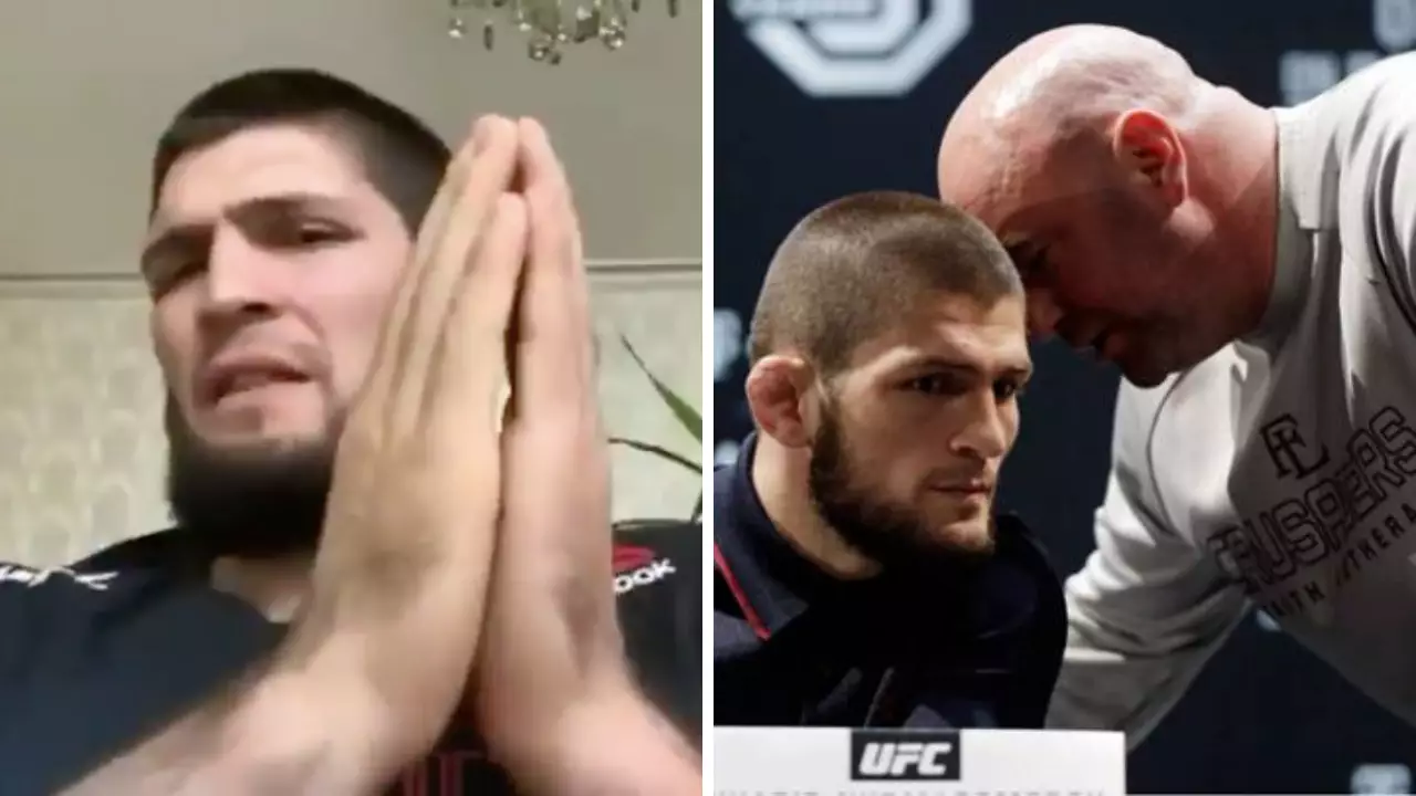 Khabib Nurmagomedov Says He's Still Willing To Fight At UFC 249, Pleads With Dana White