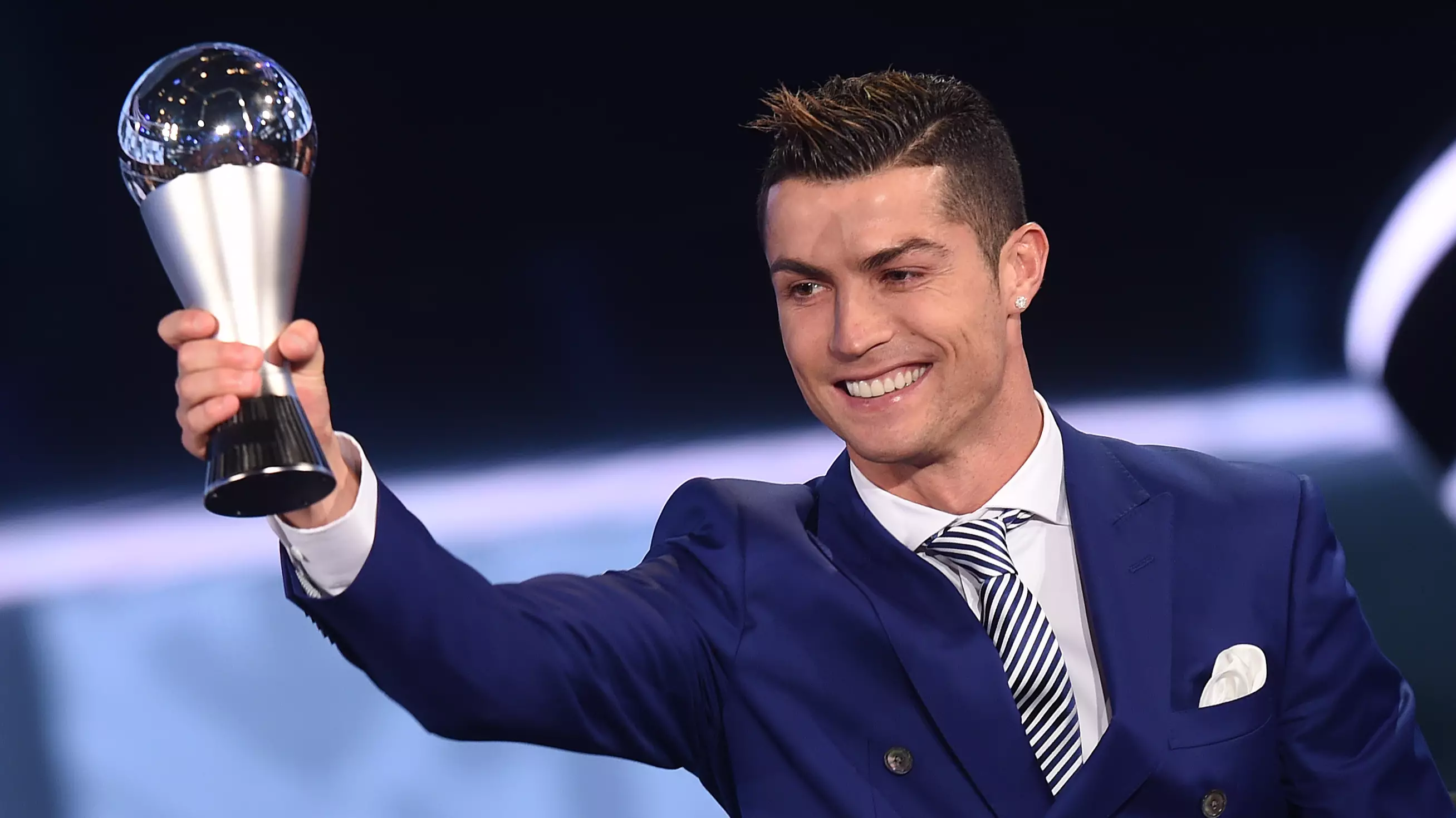 Cristiano Ronaldo Win The FIFA Best Men's Player Award 