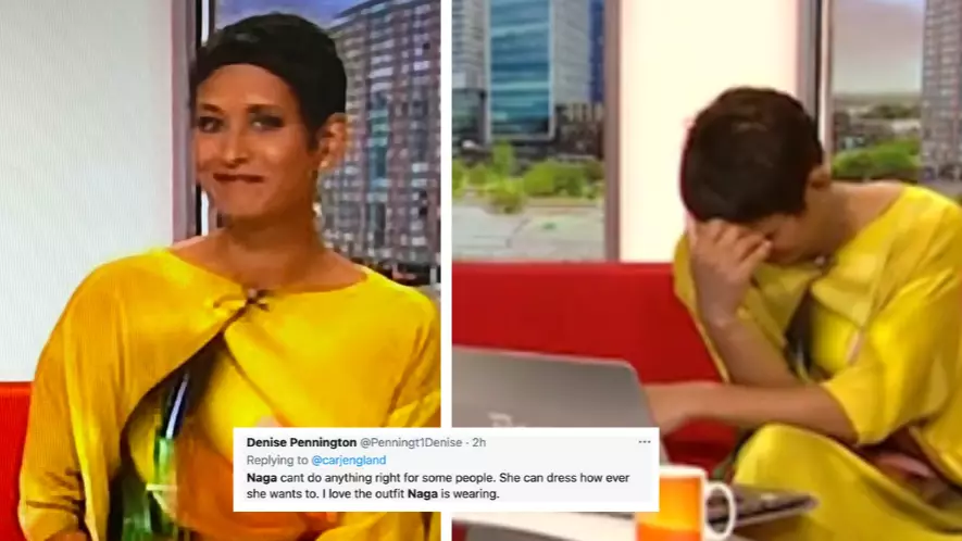 BBC Breakfast's Naga Munchetty's Outfit Criticised By Sexist Trolls