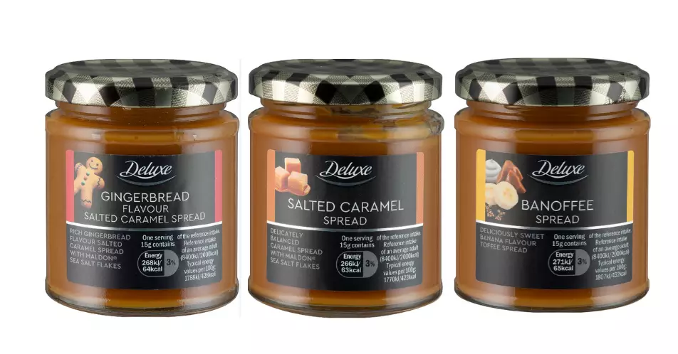 The delicious spreads are new in store this week (