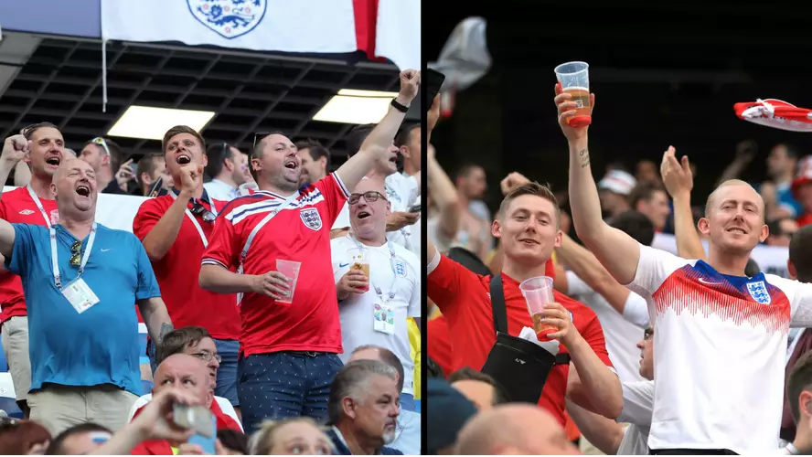 ​England Fans Are Chanting ‘Are You Watching Germany’