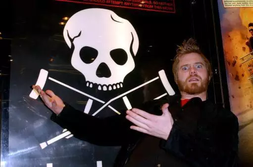 Ryan Dunn arrives for the UK film premiere of 'Jackass: The Movie' at the Empire Leicester Square in central London.