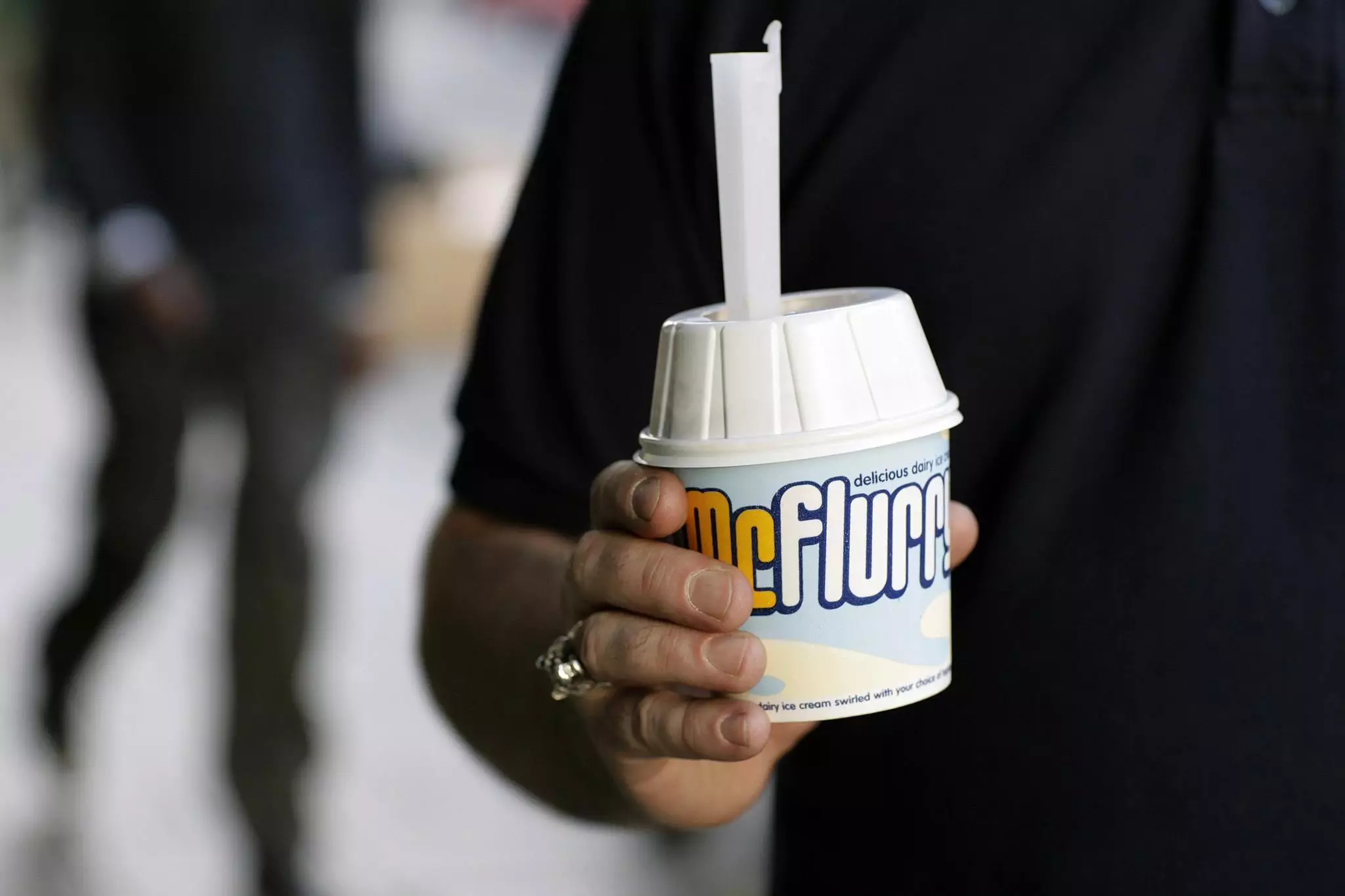 The McFlurry arrived in the UK in the early 2000s.