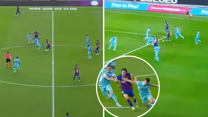 Lionel Messi Went On A Breathtaking Mazy Run In The Build Up To 699th Career Goal