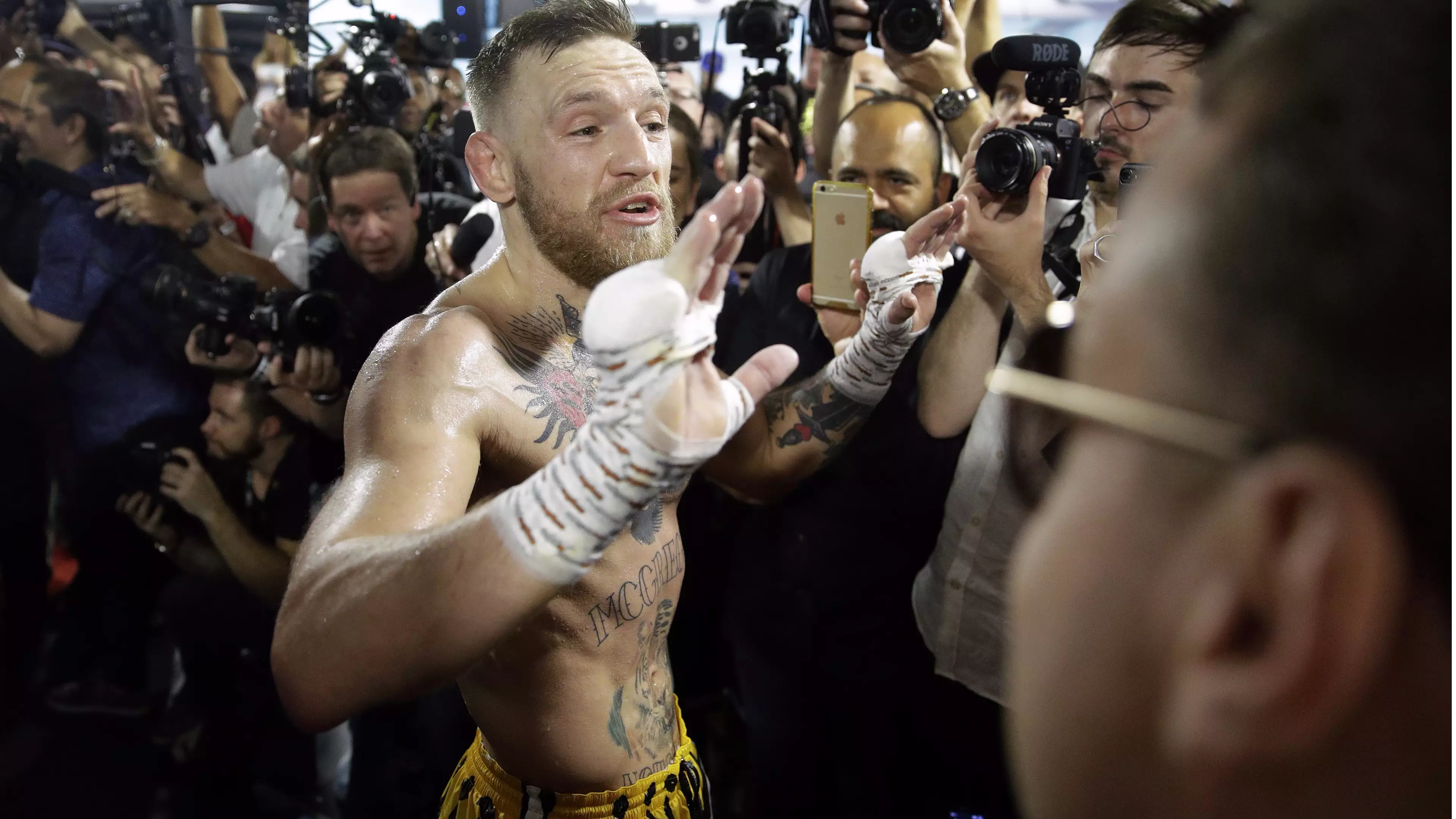 Conor McGregor And Paulie Malignaggi Sparring Footage Has Been Leaked