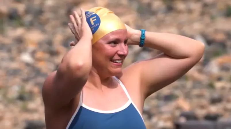 Cancer Survivor Becomes First Person To Swim Channel Four Times In A Row