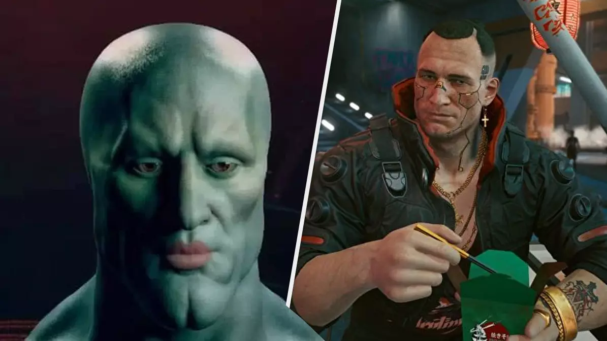 'Cyberpunk 2077' Player Creates Handsome Squidward And Oh God My Eyes