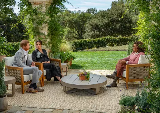 Meghan and Harry spoke to Oprah for a two hour interview (