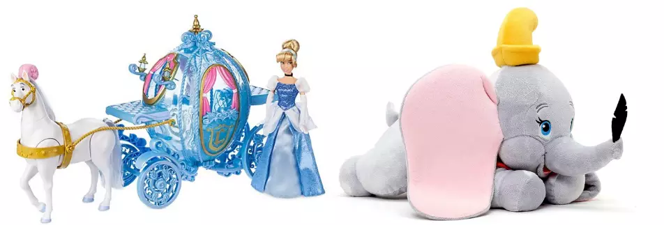 The deluxe gift set is now £38 down from £50, whilst the Dumbo toy is £15.20 down from £20. (