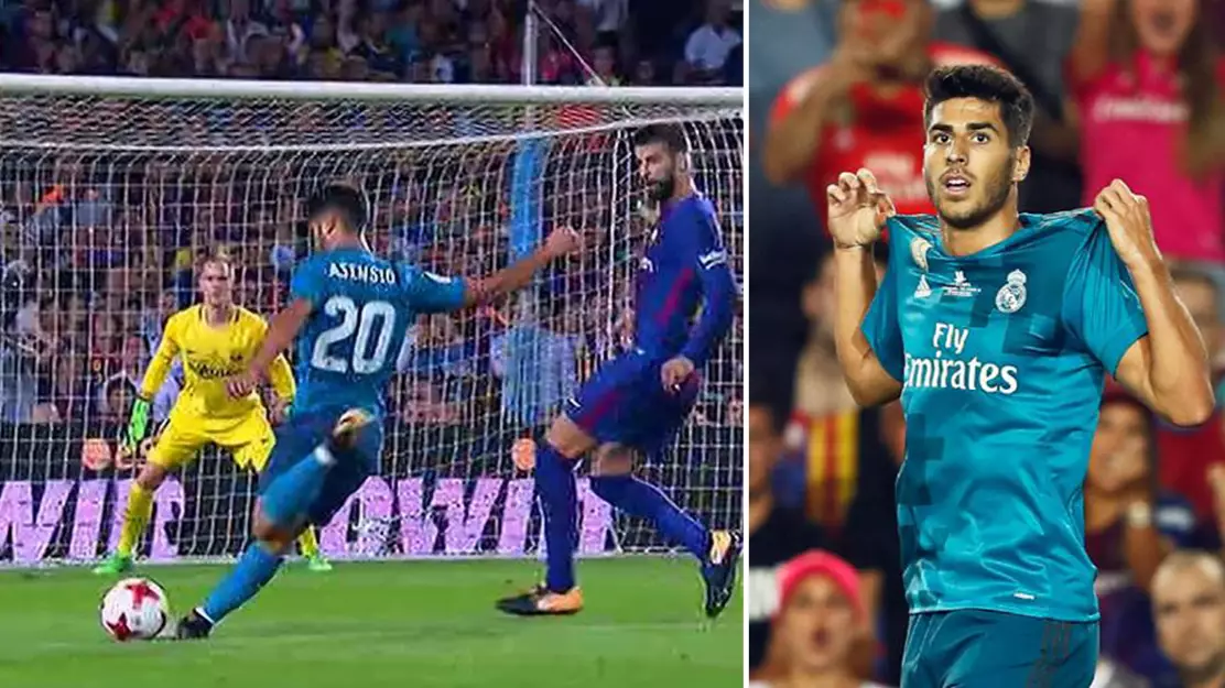 WATCH: Marco Asensio Serves Up A Stunning Strike Against Barcelona