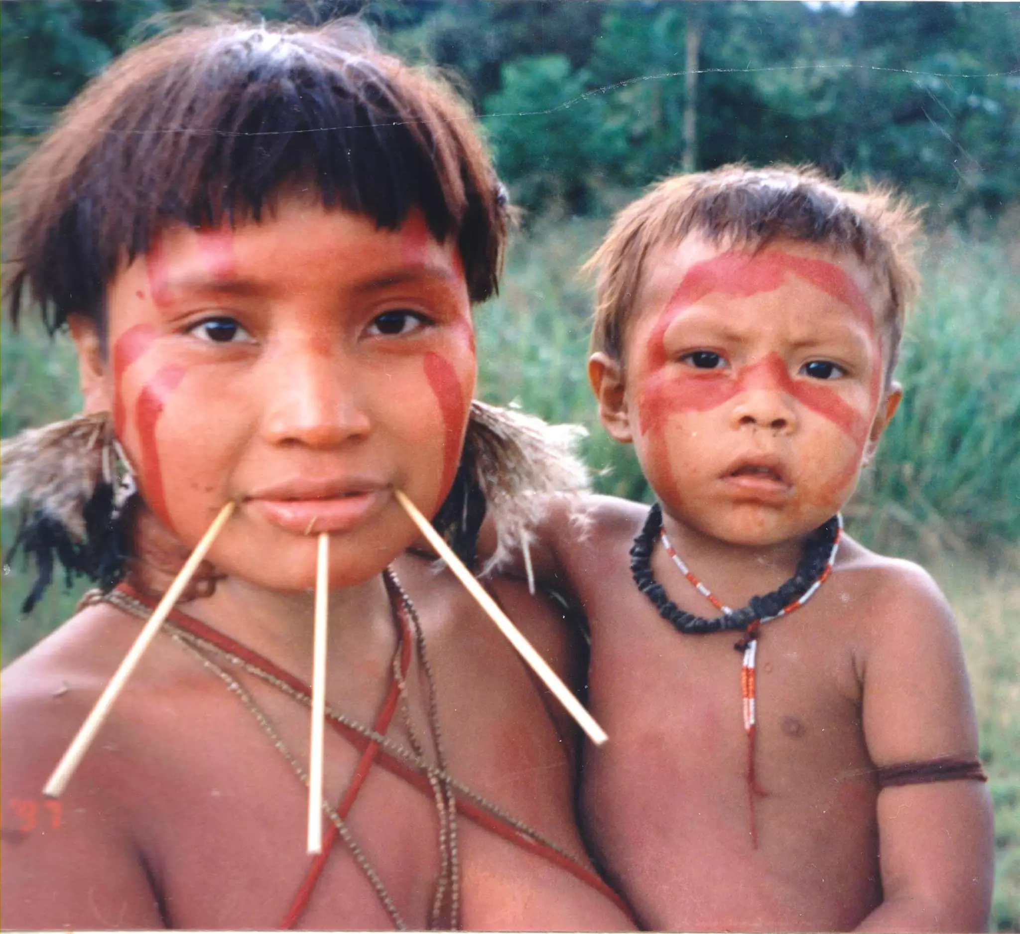 Members of the Yanomami people (