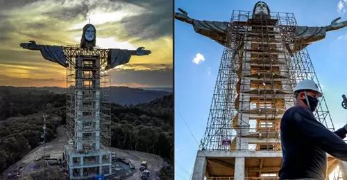 Brazil Builds New Statue Of Jesus That's Even Higher Than Christ The Redeemer