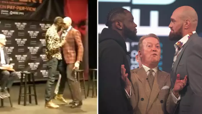 Deontay Wilder Goes For Tyson Fury In Latest Press Conference