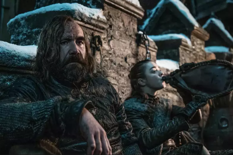 The odd-couple finally said goodbye in episode five as The Hound went to face his brother.