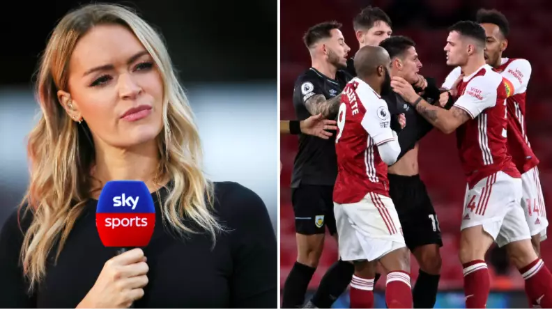 Presenter Laura Woods Launches Scathing Attack On Granit Xhaka And His Arsenal Teammates