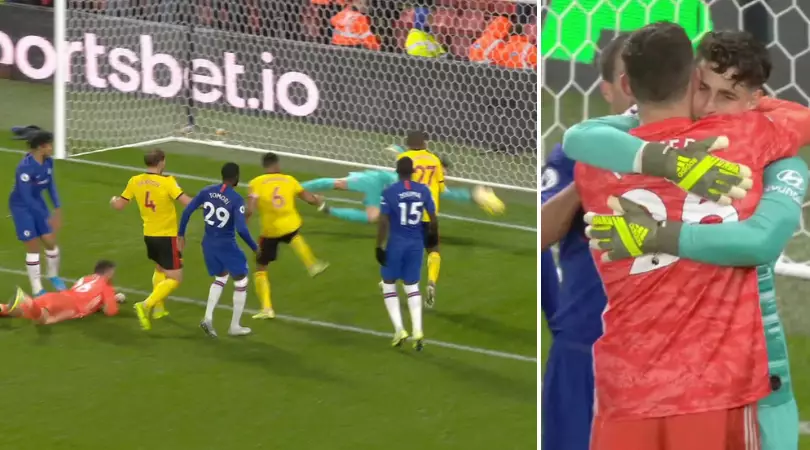 Ben Foster And Kepa Shared An Emotional Moment After Sensational Injury-Time Showdown