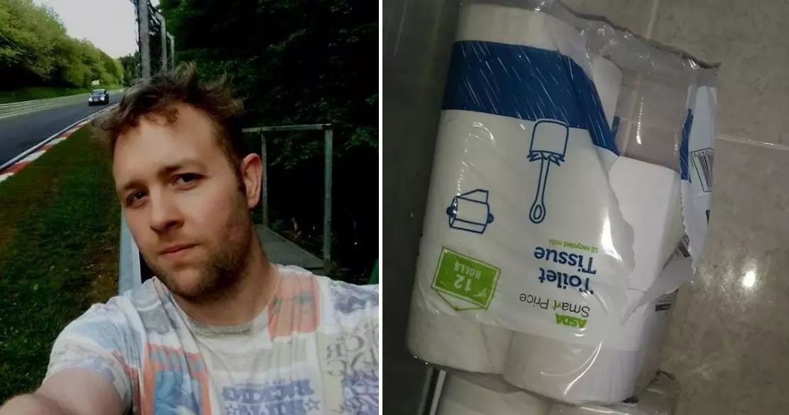 Lad Goes On Epic Rant After Discovering Toilet Roll Isn't Up To Standard