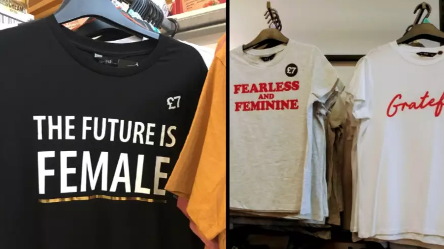 Tesco Branded 'Sexist' For 'The Future Is Female' T-Shirts