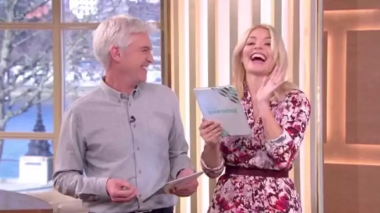 Holly Willoughby Accidentally Says 'Spunk' On 'This Morning'
