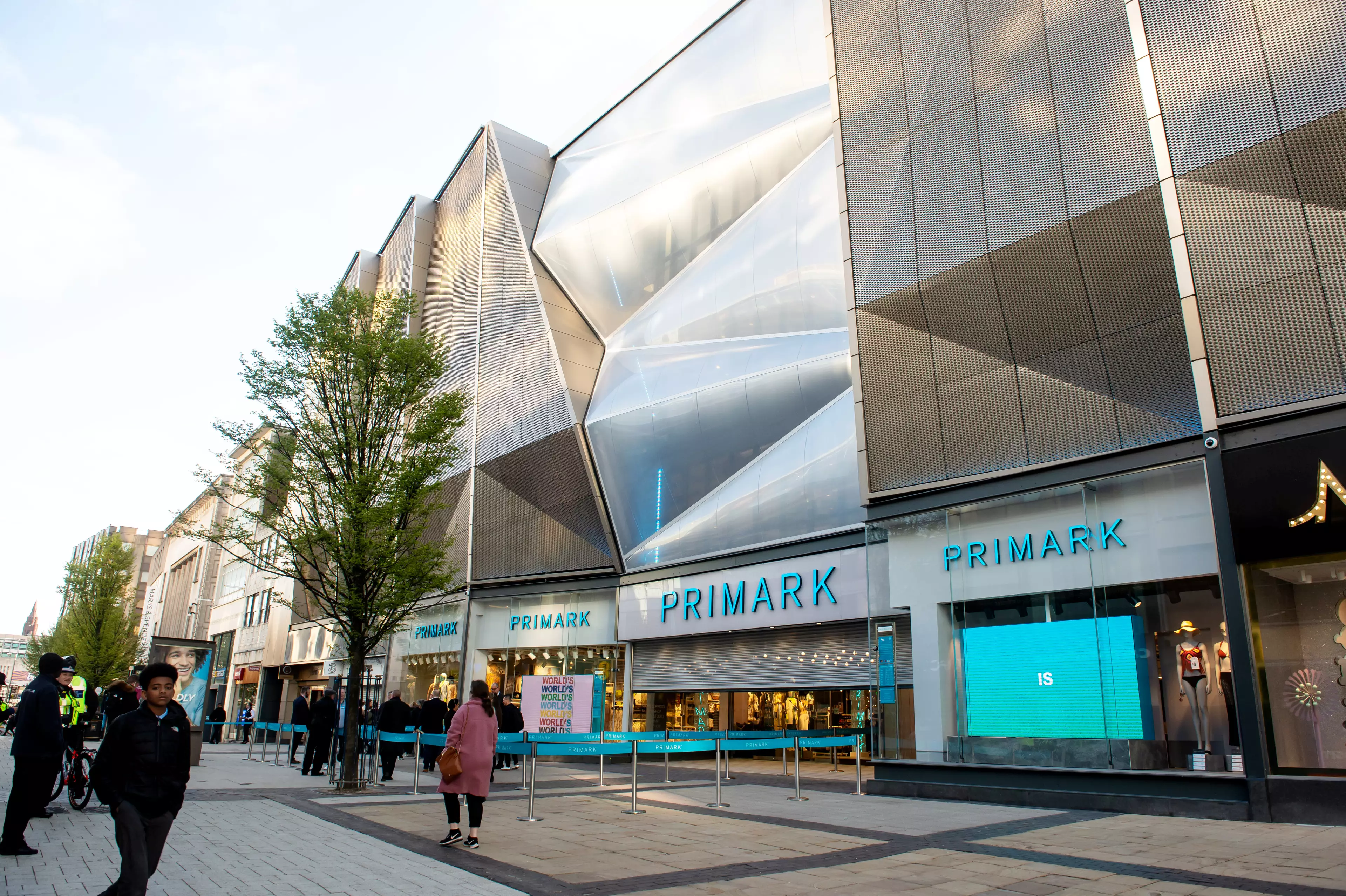 The store is the largest Primark in the world.