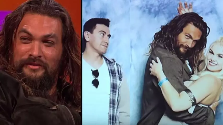 Jason Momoa Is Still Taking Photos With Couples And Pushing Boyfriends Away
