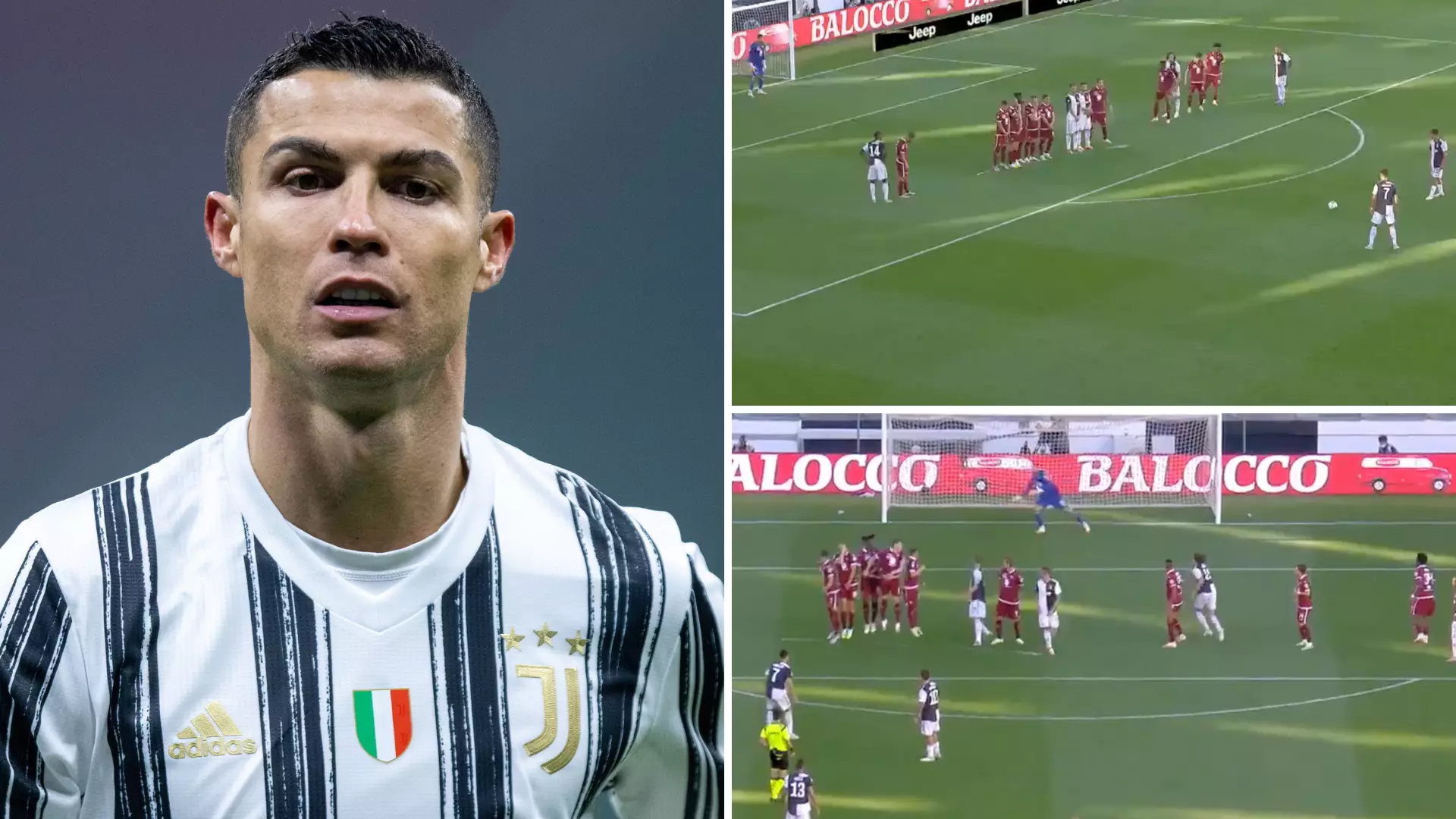 Cristiano Ronaldo Has Astonishingly Scored Only ONE Free-Kick In 72 Attempts For Juventus