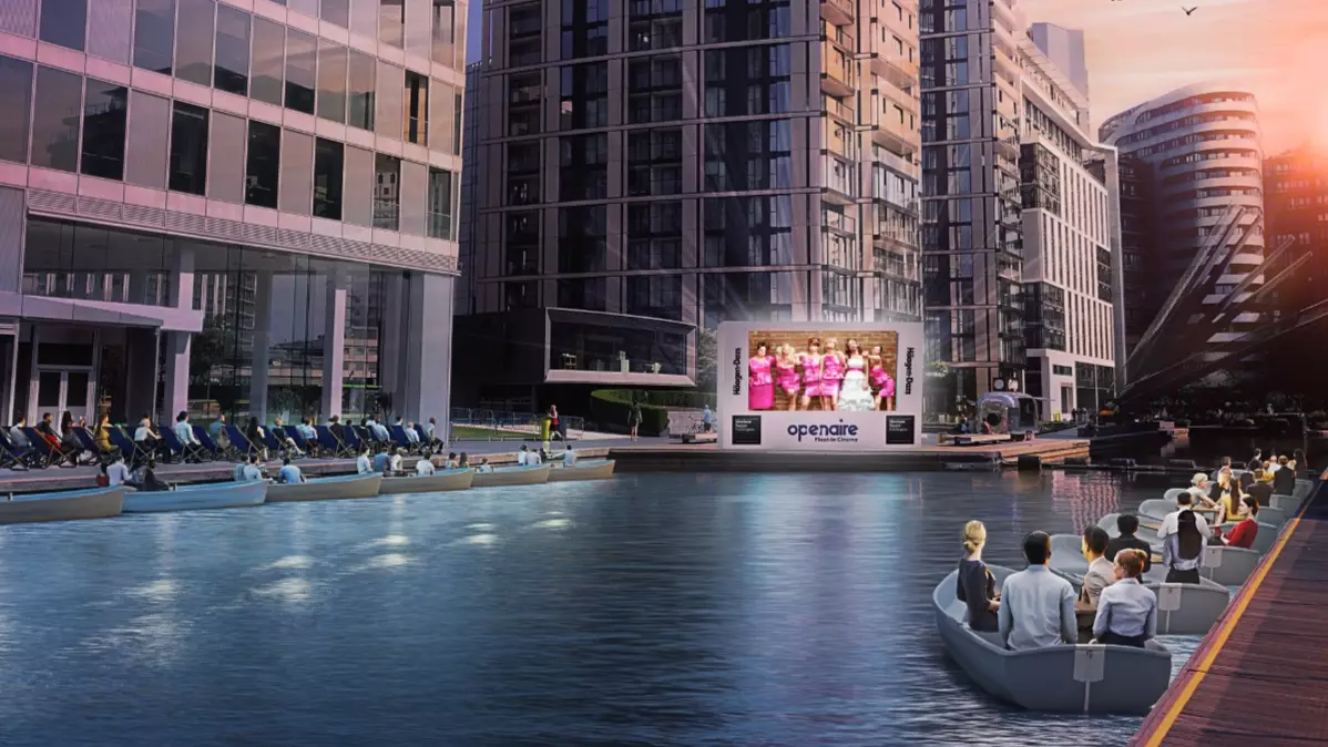 You Can Now Watch 'Grease' At This Incredible Floating Cinema