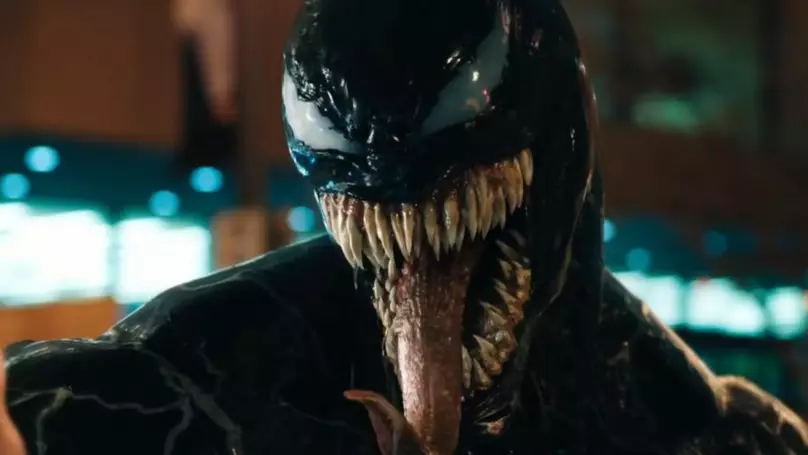 Tom Hardy as the titular character in Marvel's Venom.
