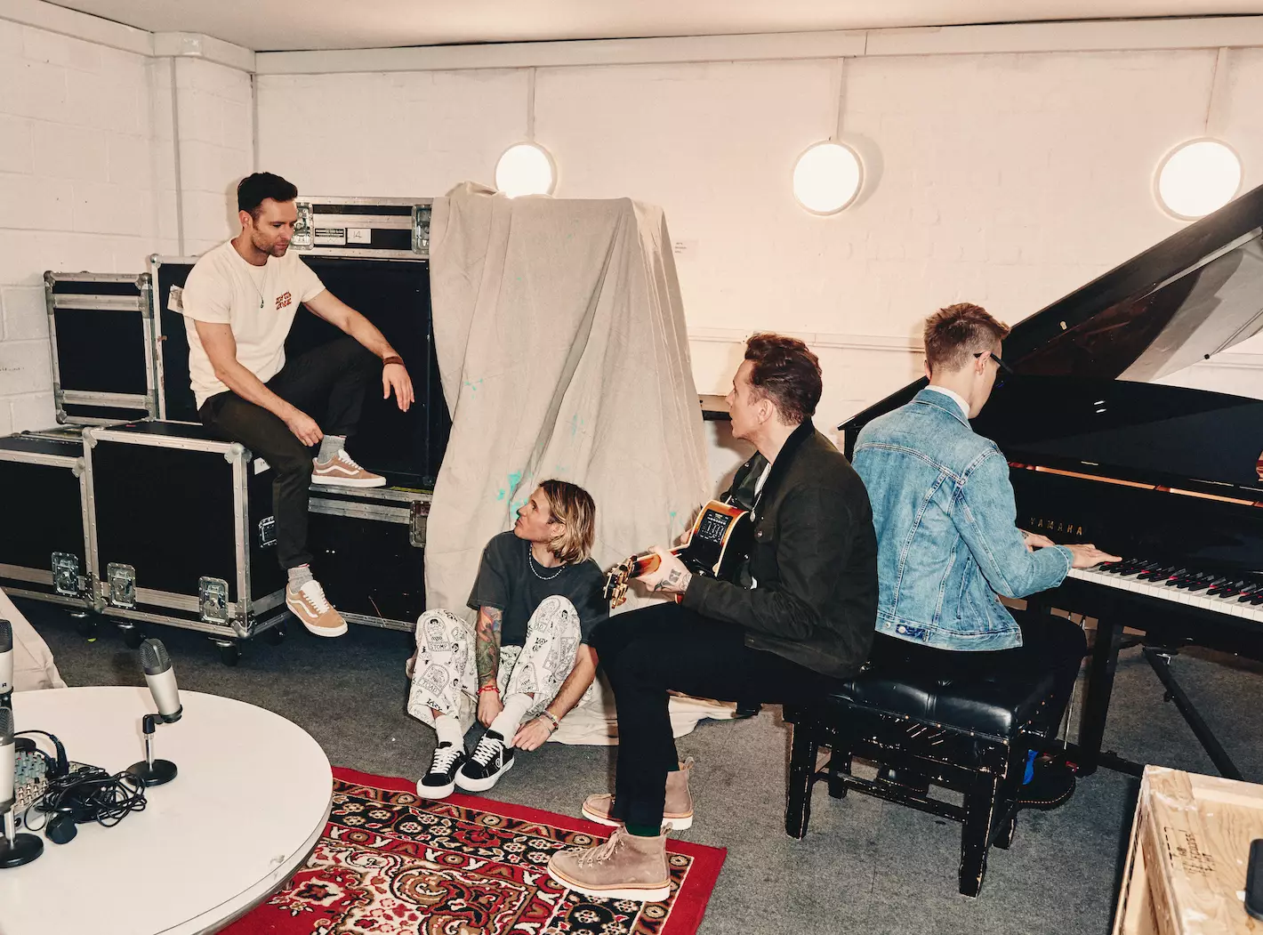 McFly have rented their own HQ in London to deliver the exclusive content (